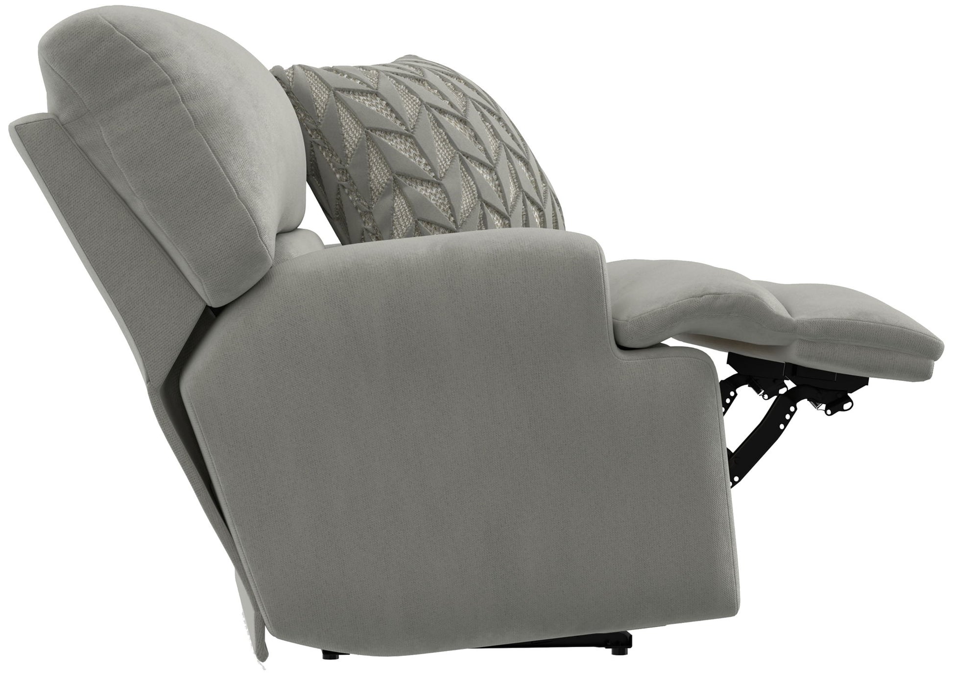 Renaldo - Power Recliner With Zero Gravity Recline - Stone - Hornell Furniture Outlet