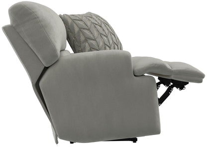 Renaldo - Power Recliner With Zero Gravity Recline - Stone - Hornell Furniture Outlet