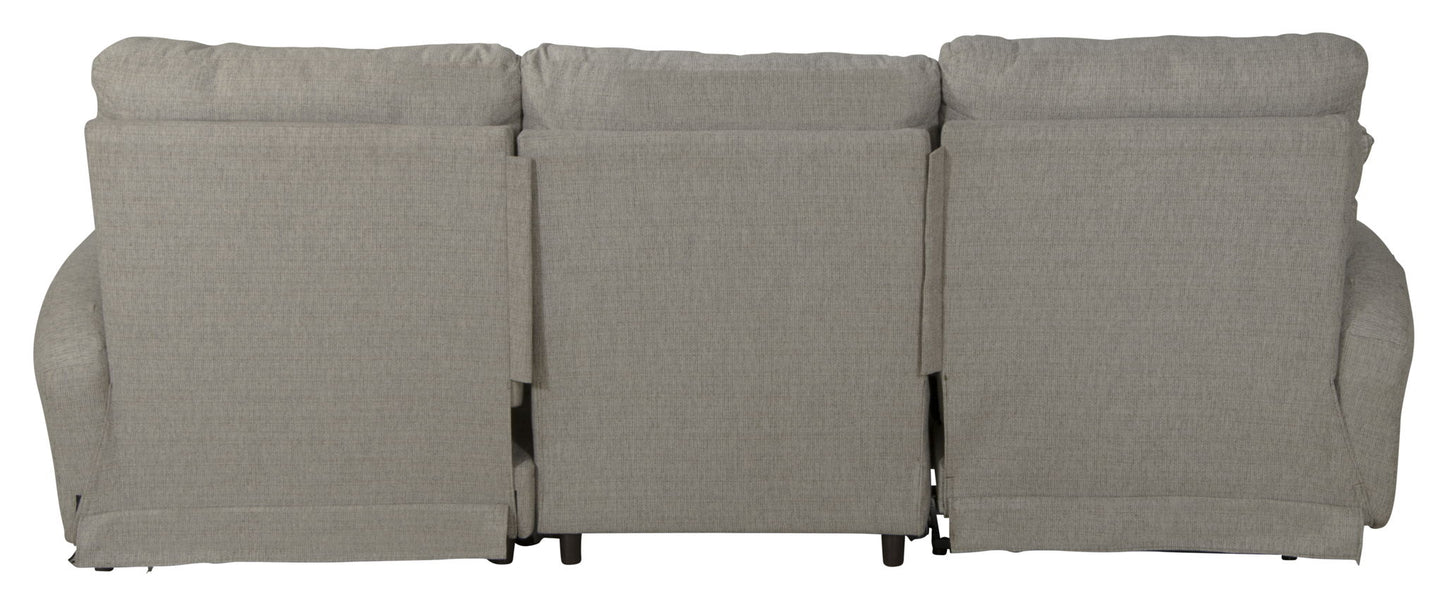 McPherson - Reclining Sectional - Hornell Furniture Outlet
