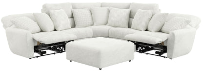 Majesty - Deep Seating Power Reclining Sectional - Hornell Furniture Outlet