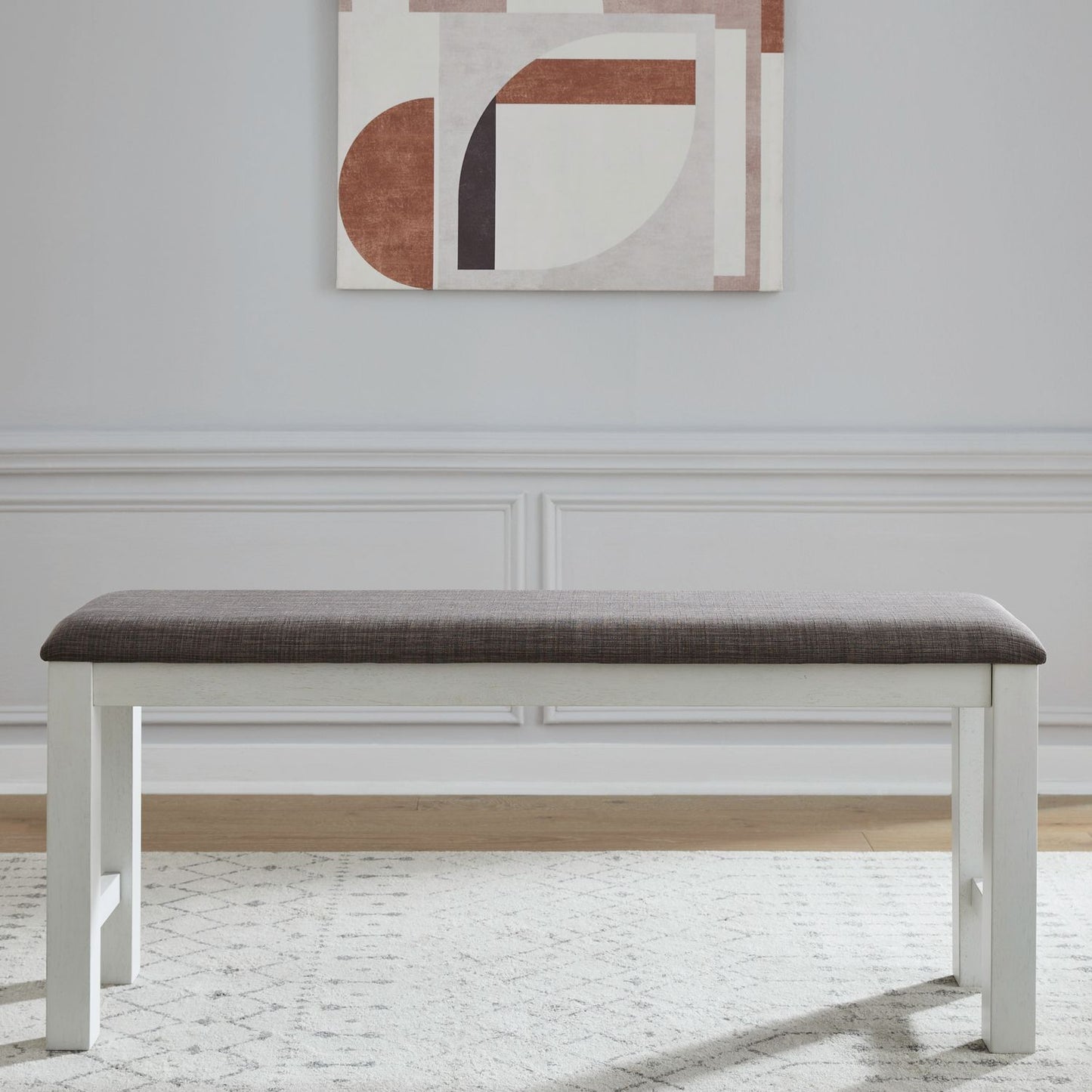 Brook Bay - Upholstered Counter Bench - Hornell Furniture Outlet