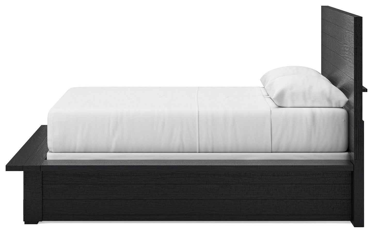 Londer - Black - Queen Panel Bed - Hornell Furniture Outlet