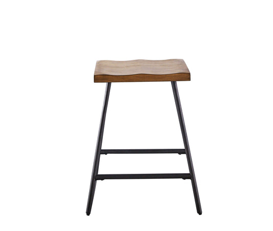 Landon - Counter Stool (Set of 2) - Light Brown - Hornell Furniture Outlet