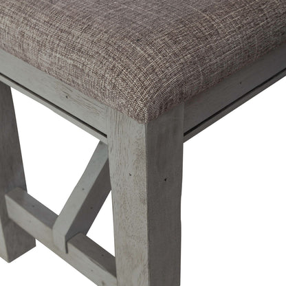Newport - Dining Bench - Gray - Hornell Furniture Outlet
