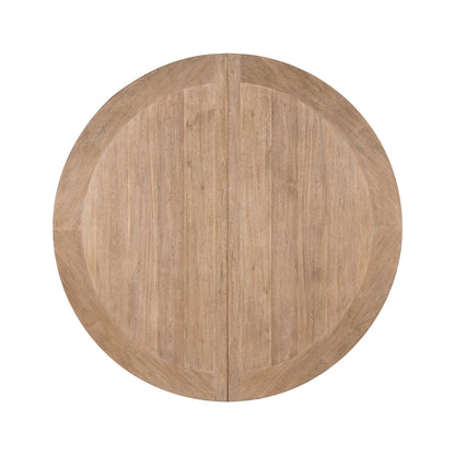 Haven Hills - Pedestal Table Set - Camel Beige - Hornell Furniture Outlet