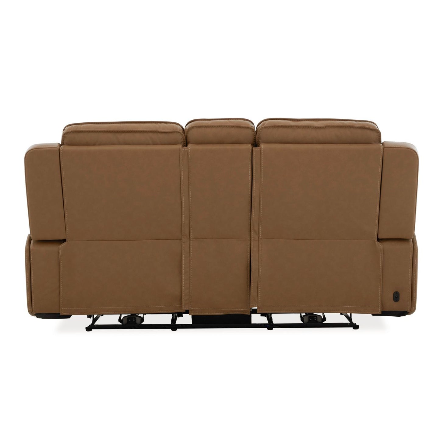 Callihan - Loveseat With Console P3 & ZW - Brown - Hornell Furniture Outlet