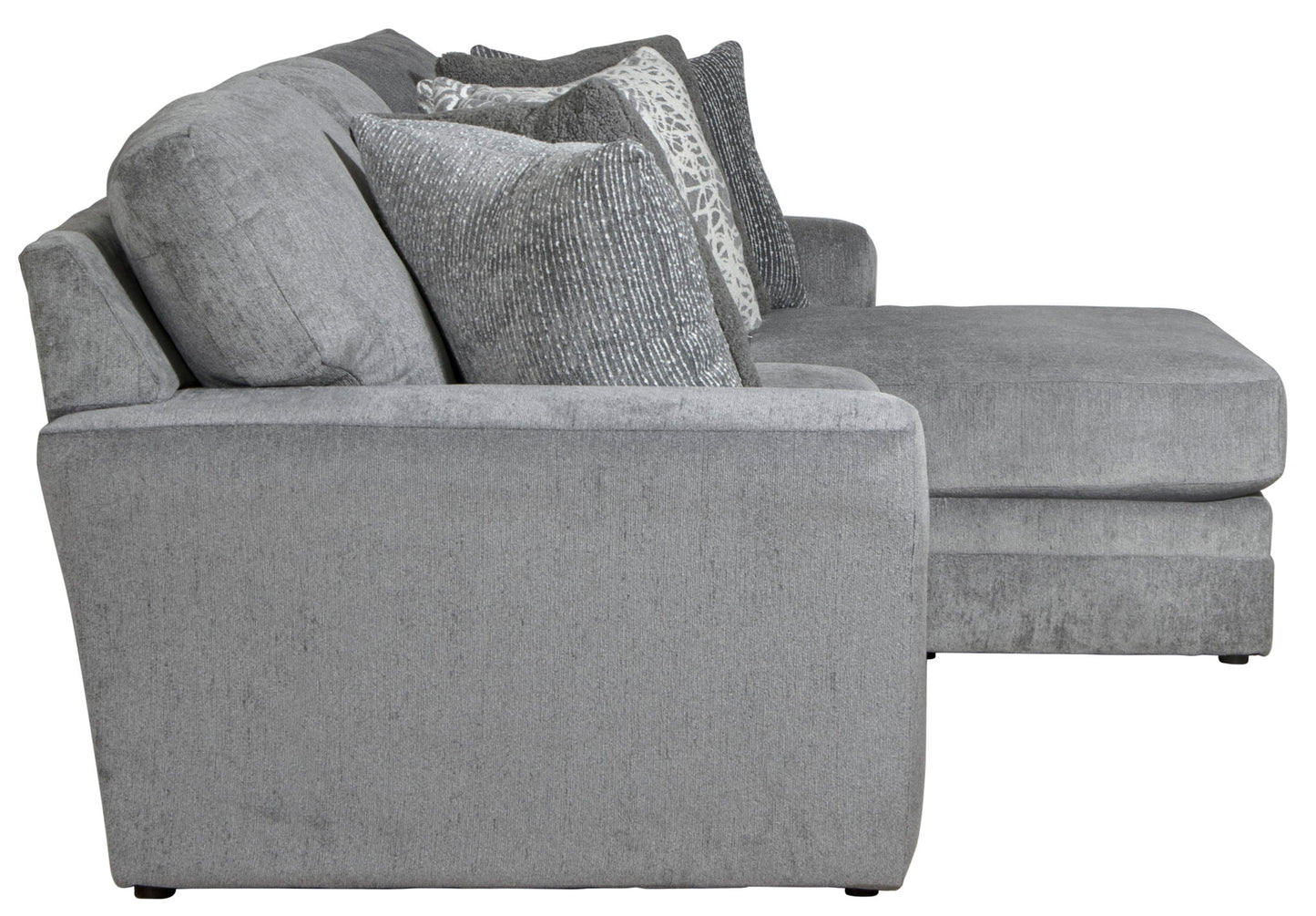 Glacier - Sectional With Included Accent Pillows - Hornell Furniture Outlet