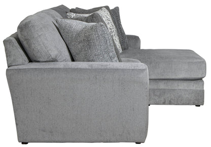 Glacier - Sectional With Included Accent Pillows - Hornell Furniture Outlet