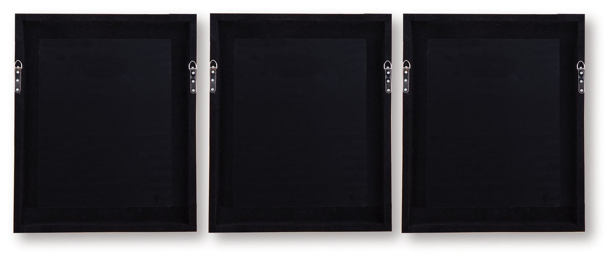 Hendridge - Taupe / White - Wall Art Set (Set of 3) - Hornell Furniture Outlet