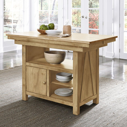 Lindsey Farm - Trestle Table - Hornell Furniture Outlet