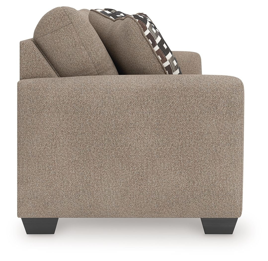 Triston - Peaks - Suede - Sofa - Hornell Furniture Outlet