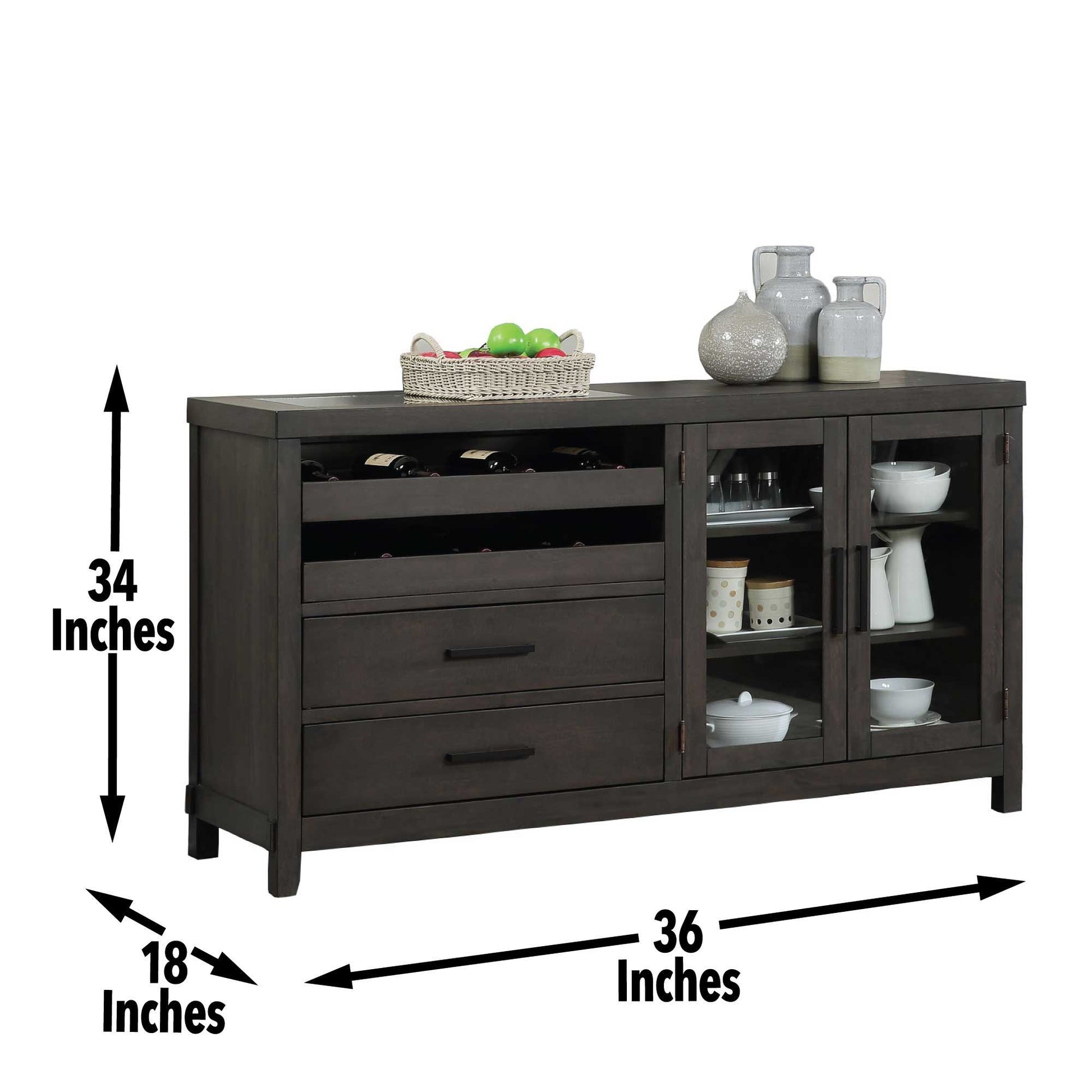 Napa - Server - Hornell Furniture Outlet