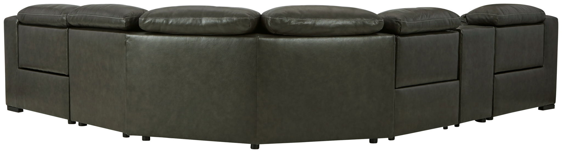 Center Line - Power Recliner Sectional - Hornell Furniture Outlet