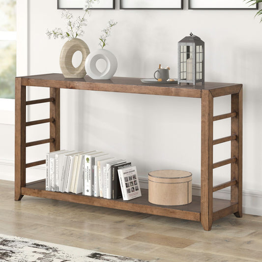 Shaker Lakes - Sofa Table - Brown - Hornell Furniture Outlet