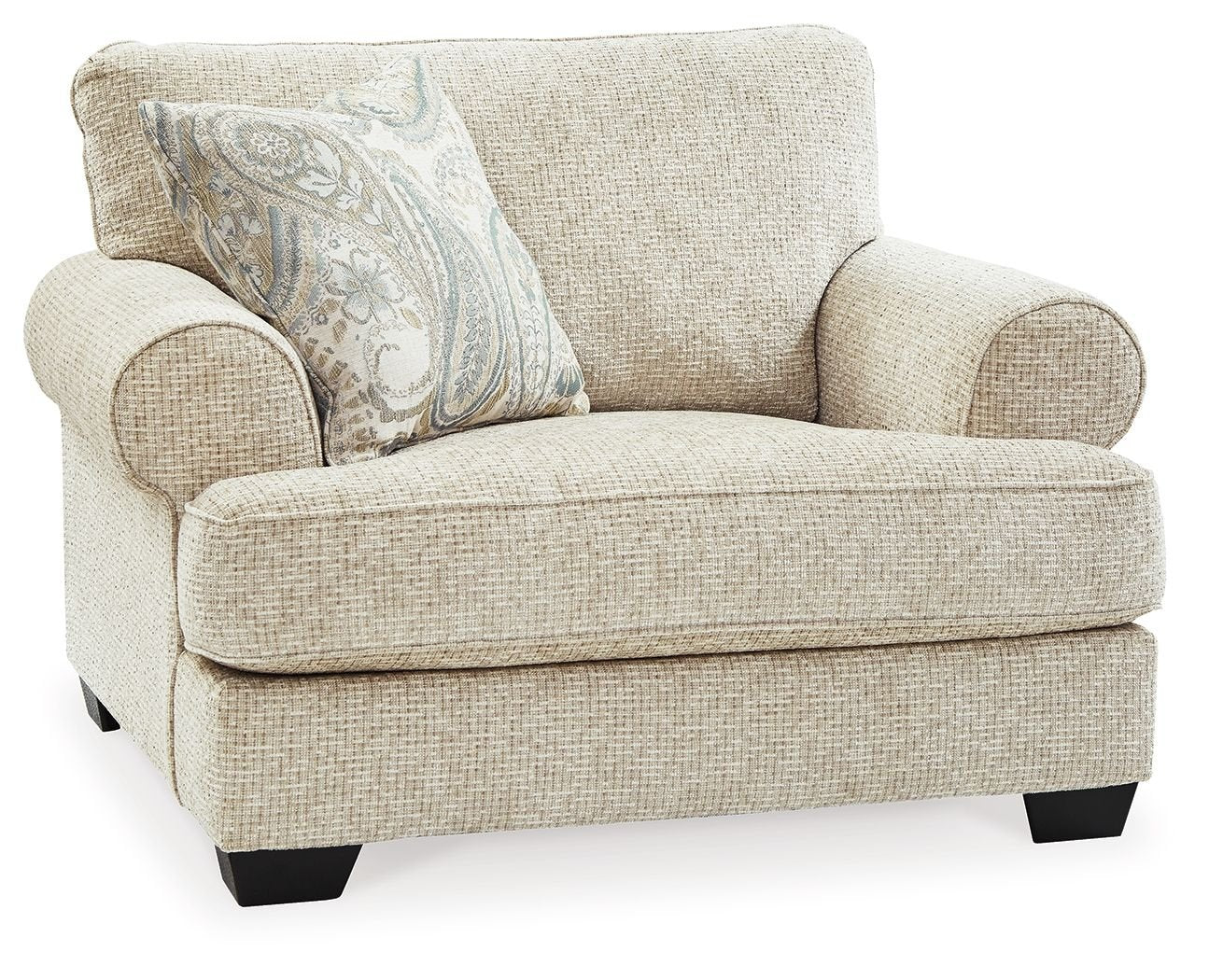 Monaghan - Chair and a Half - Sandstone - Hornell Furniture Outlet