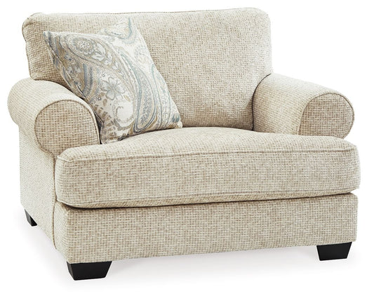 Monaghan - Chair and a Half - Sandstone - Hornell Furniture Outlet
