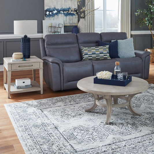 New Haven - Optional 3 Piece Table Set - Sanctuary White - Hornell Furniture Outlet