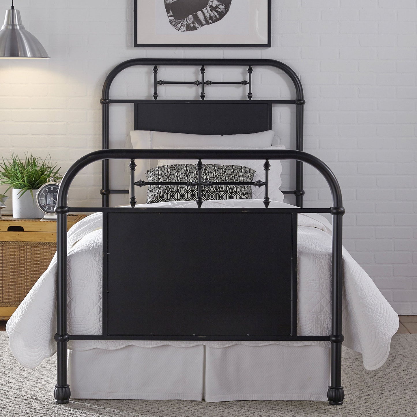 Vintage Series - Metal Bed - Hornell Furniture Outlet