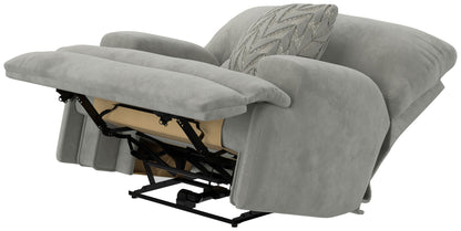 Renaldo - Power Recliner With Zero Gravity Recline - Stone - Hornell Furniture Outlet