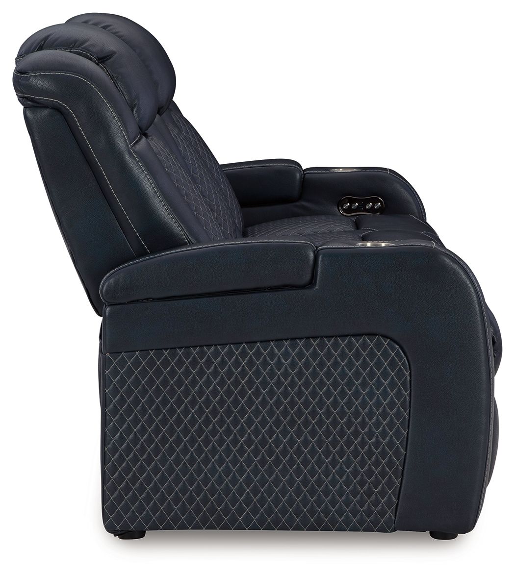 Fyne - dyme - Reclining Living Room Set - Hornell Furniture Outlet