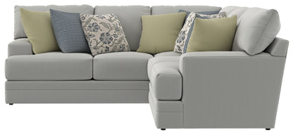 Stockbridge - Sectional With Comfort Coil Seating And 9 Accent Pillows Included - Hornell Furniture Outlet