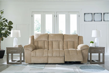 Tip - off - Power Reclining Sofa With Adj Headrest - Hornell Furniture Outlet
