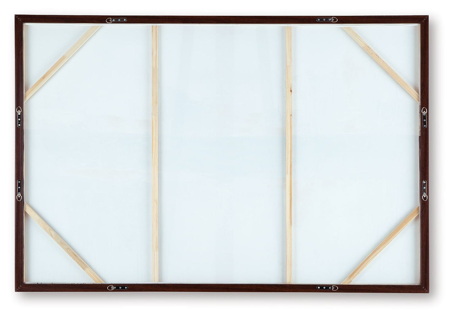 Gatesford - Wall Art - Blue / White / Tan - Hornell Furniture Outlet