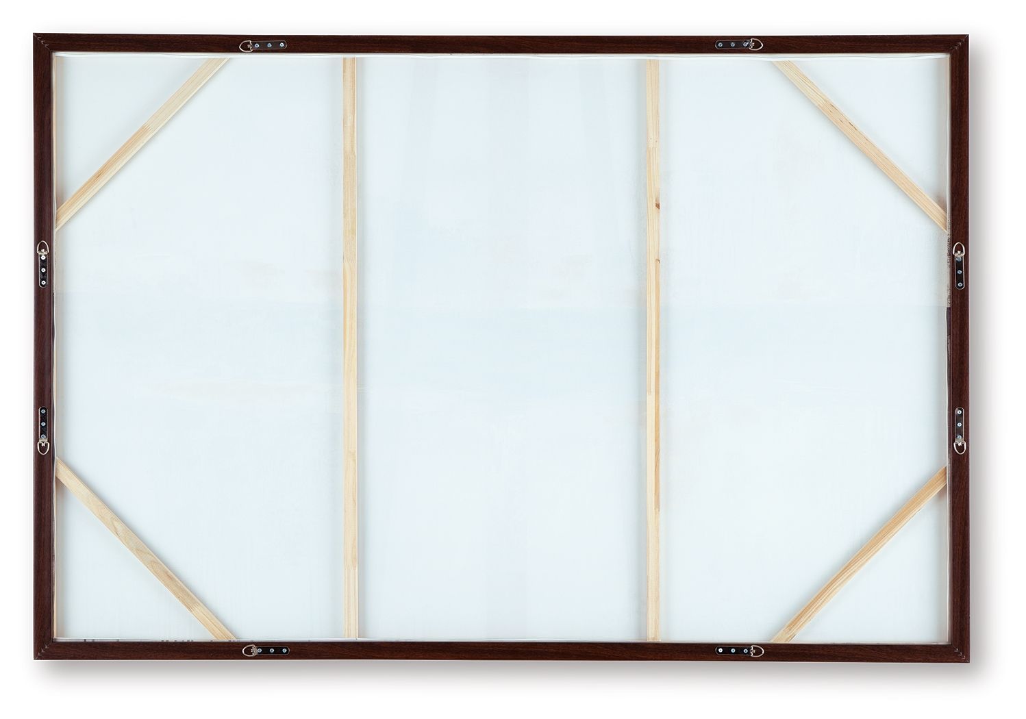 Gatesford - Wall Art - Blue / White / Tan - Hornell Furniture Outlet