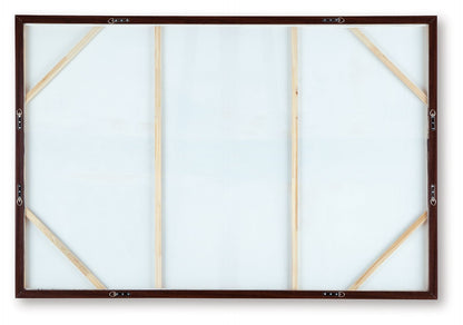 Gatesford - Wall Art - Blue / White / Tan - Hornell Furniture Outlet