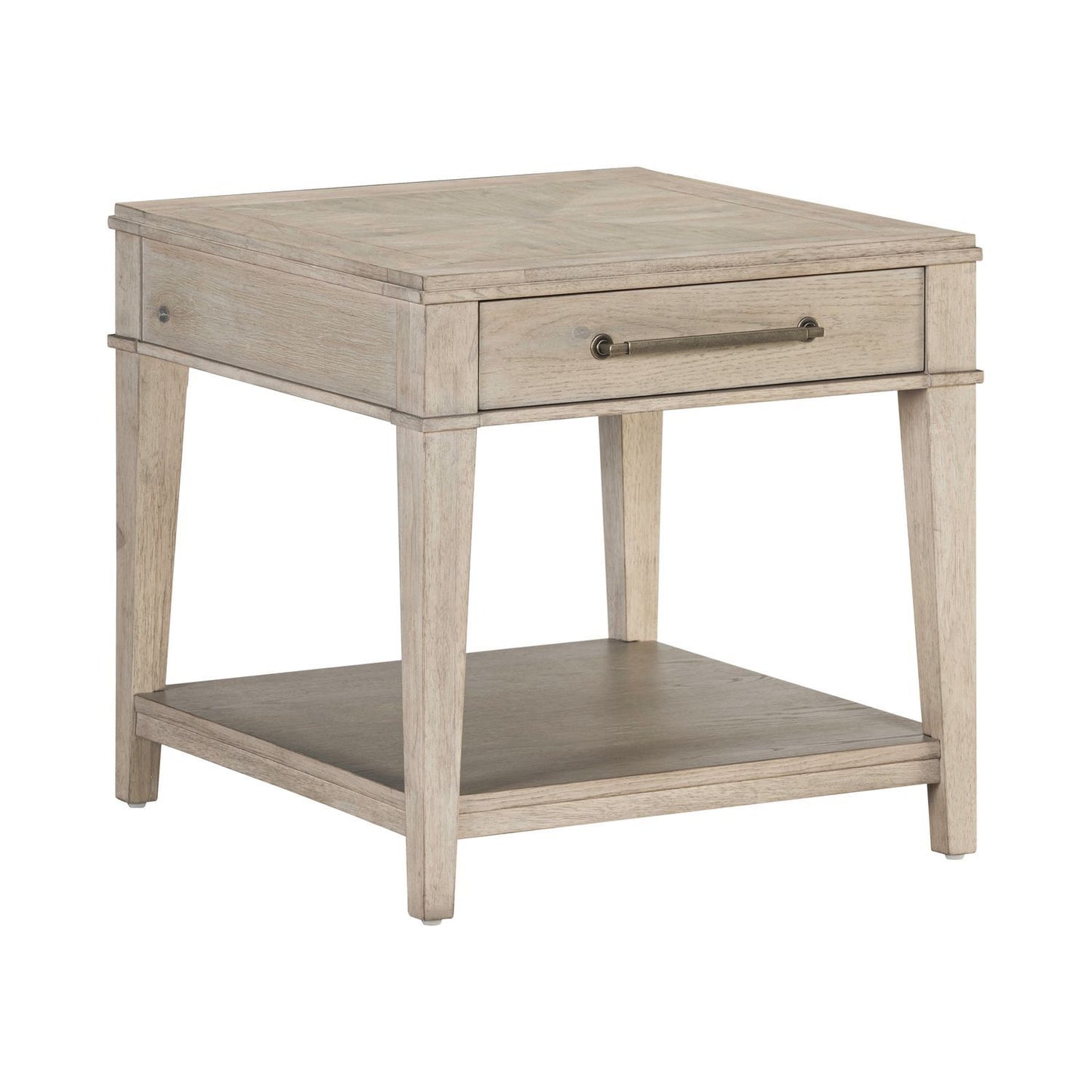 New Haven - End Table - Sanctuary White - Hornell Furniture Outlet