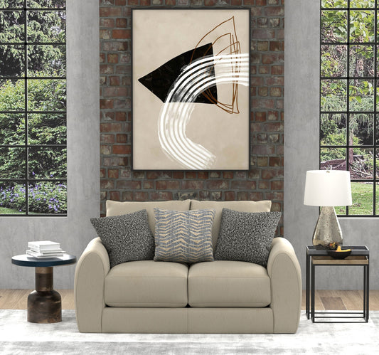 Ezra - Loveseat - Twine - Hornell Furniture Outlet