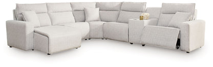 Modmax II - Reclining Sectional - Stone - Hornell Furniture Outlet