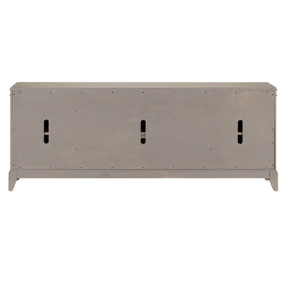New Haven - 82'' TV Console - Sanctuary White - Hornell Furniture Outlet