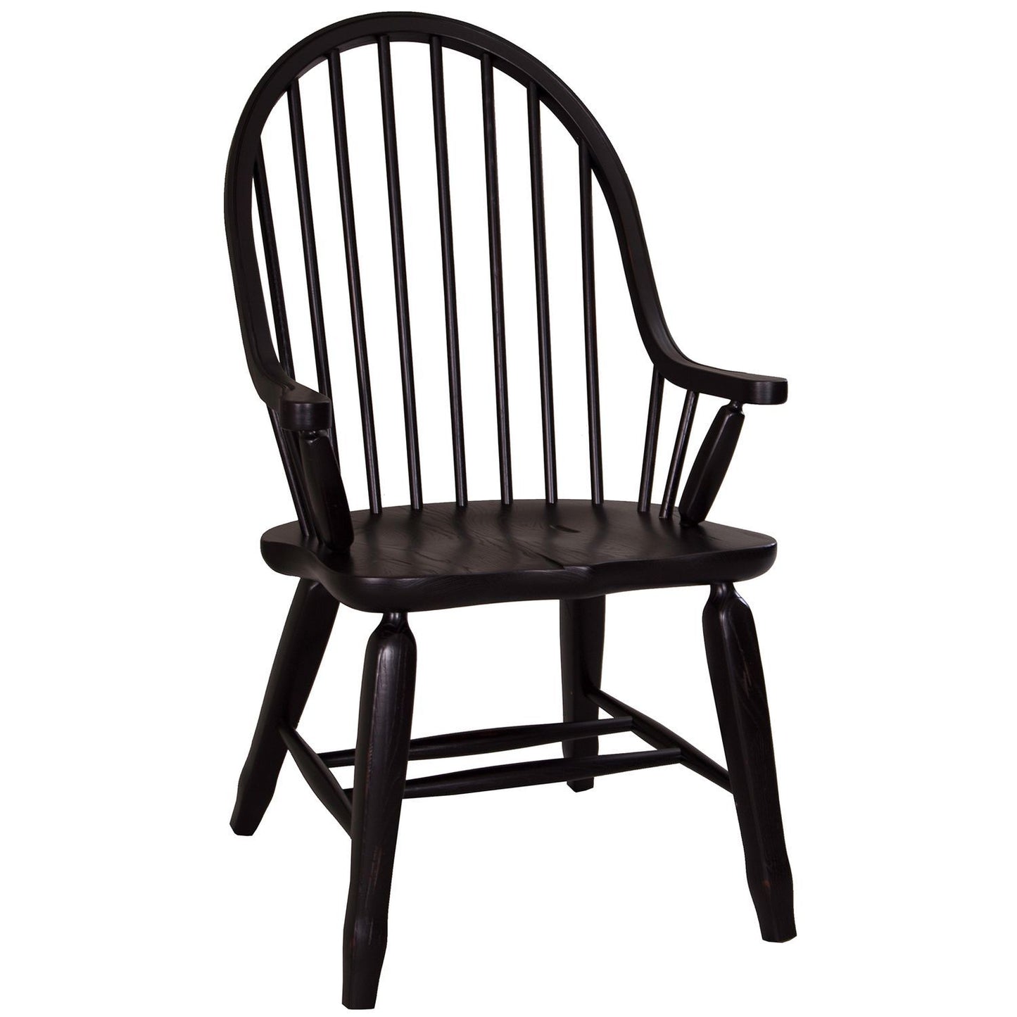 Treasures - Bow Back Arm Chair - Hornell Furniture Outlet