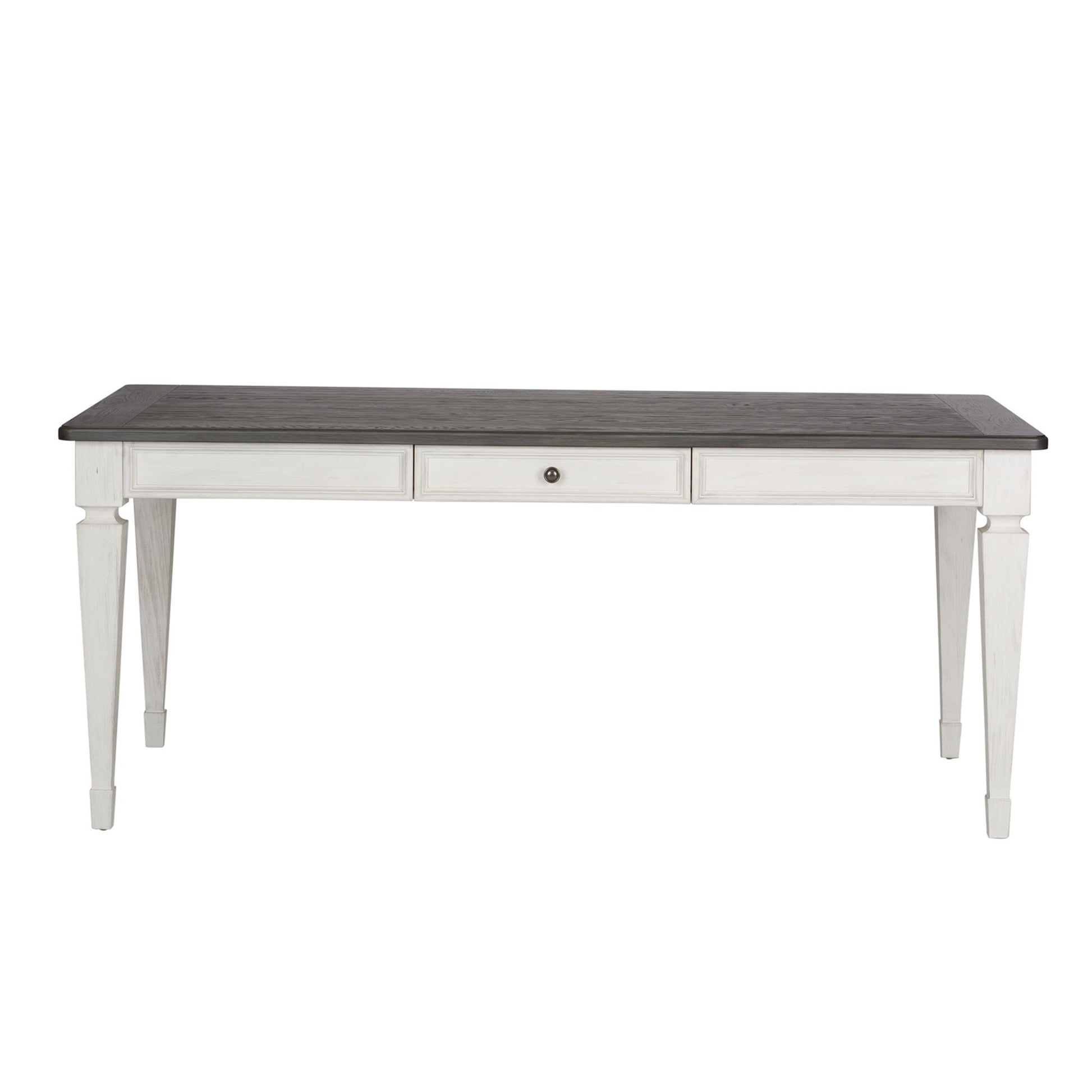 Allyson Park - Rectangular Leg Table - Dark Brown - Hornell Furniture Outlet