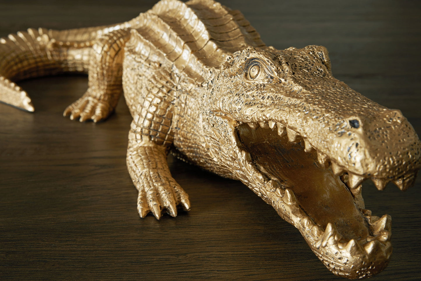 Lauretman - Antique Gold Finish - Sculpture - Hornell Furniture Outlet