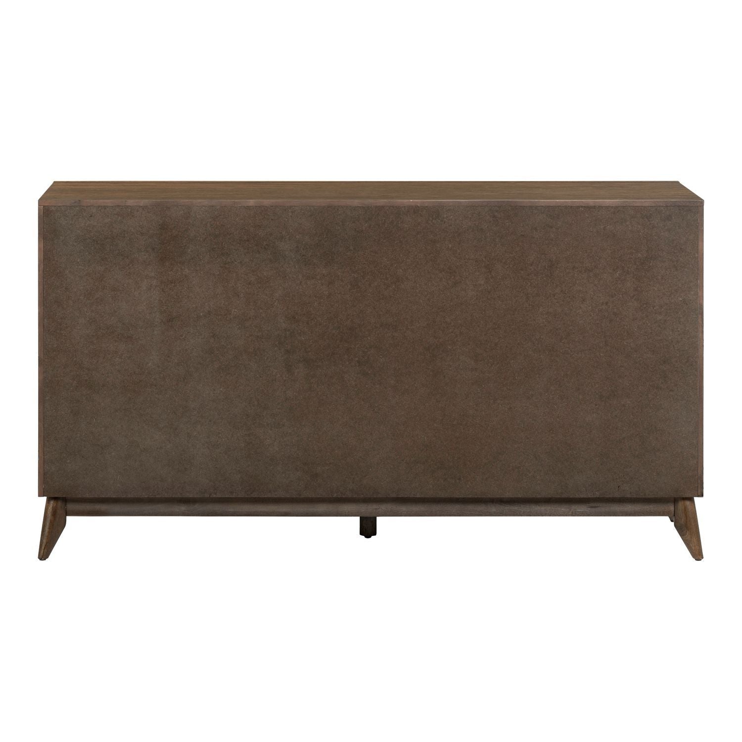 Century Modern - 6 Drawer Dresser - Light Brown - Hornell Furniture Outlet