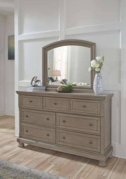 Lettner - Sleigh Bedroom Set - Hornell Furniture Outlet