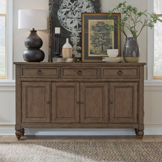Americana Farmhouse - Hall Buffet - Hornell Furniture Outlet