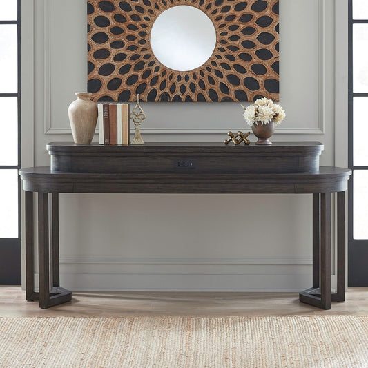 Weston - Console Bar Table - Brown - Hornell Furniture Outlet