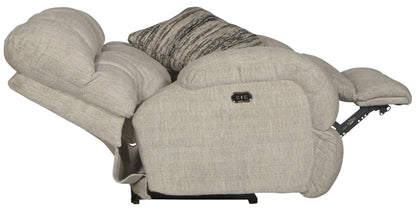 Ashland - Power Lay Flat Recliner - Hornell Furniture Outlet