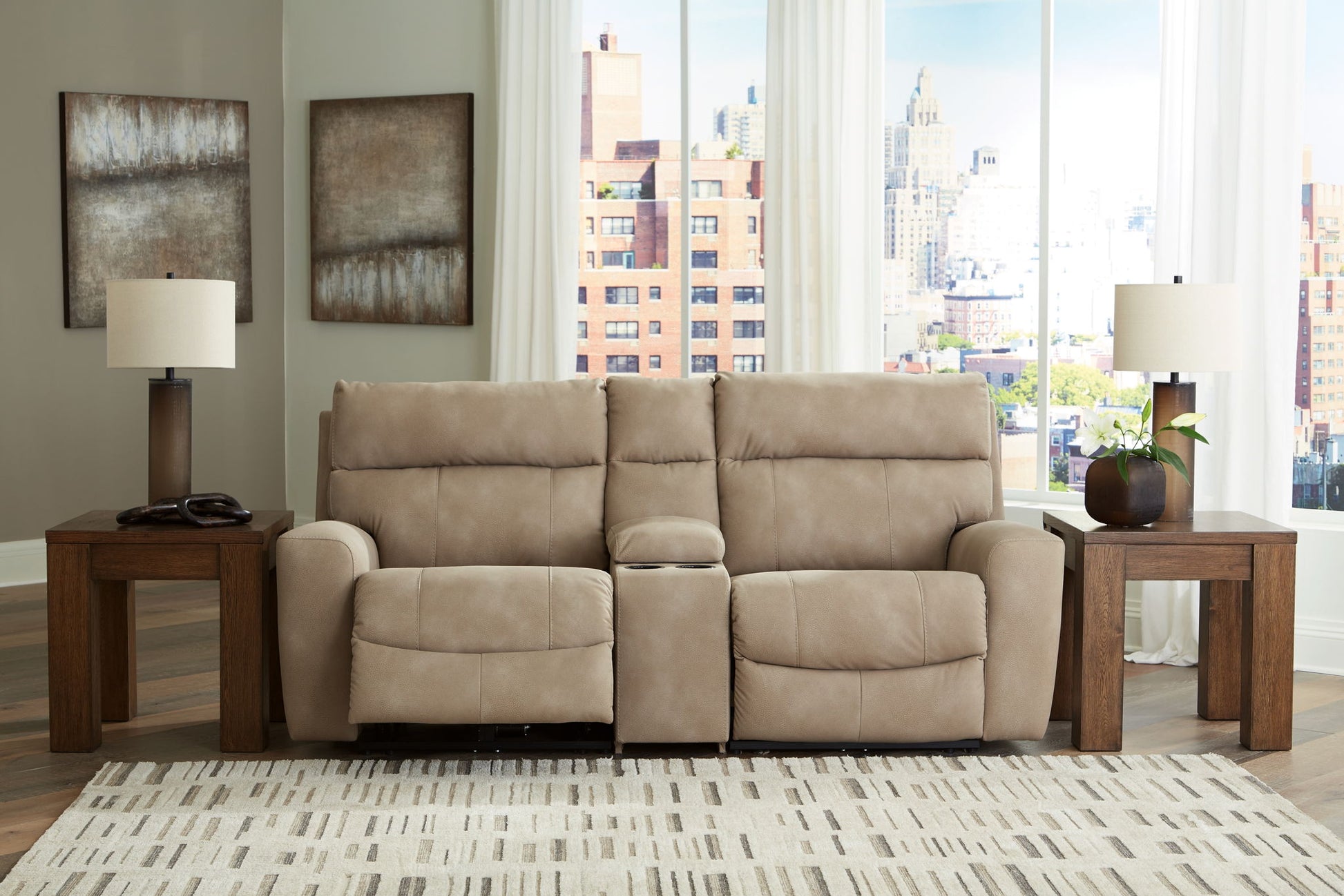Next - Gen Durapella - Reclining Sectional - Hornell Furniture Outlet