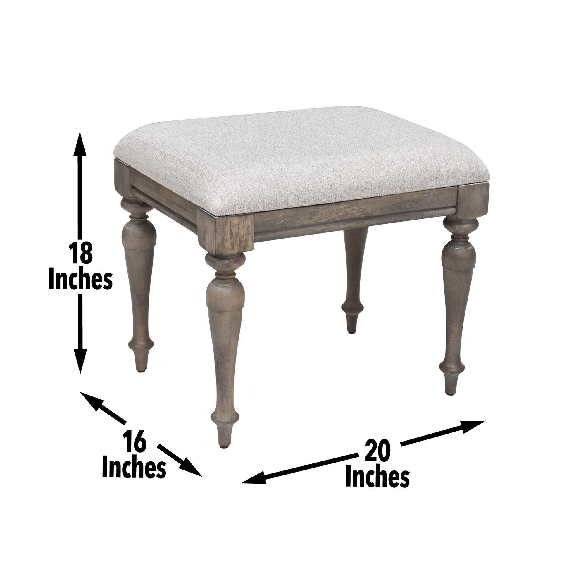 Highland Park - Vanity Bench - Hornell Furniture Outlet