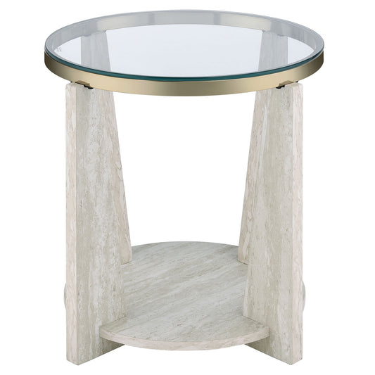 Wanda - Round Table - Hornell Furniture Outlet