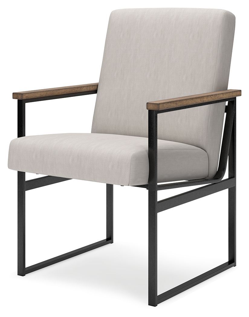 Montia - Home Office Desk, Desk Chair, Bookcase - Light Brown - Hornell Furniture Outlet