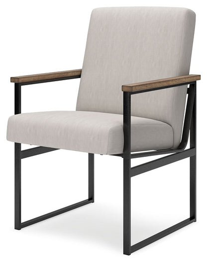 Montia - Home Office Desk, Desk Chair, Bookcase - Light Brown - Hornell Furniture Outlet