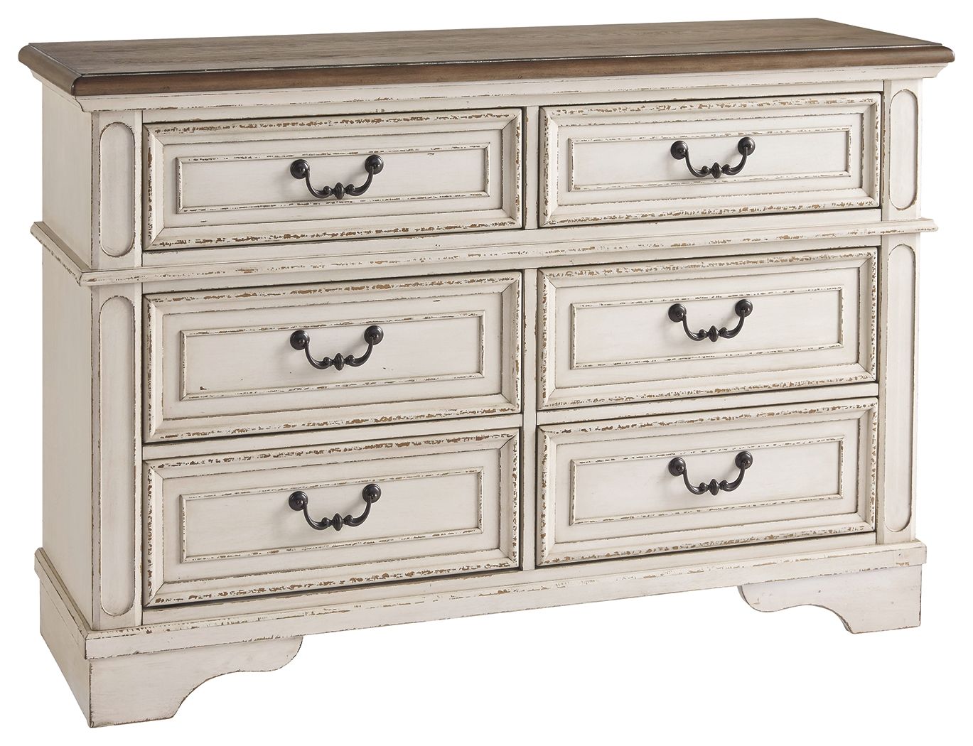 Realyn - Dresser, Mirror - Hornell Furniture Outlet