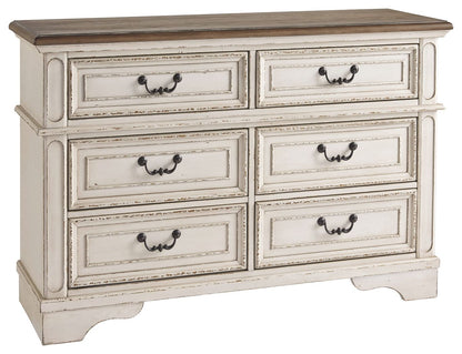 Realyn - Dresser, Mirror - Hornell Furniture Outlet