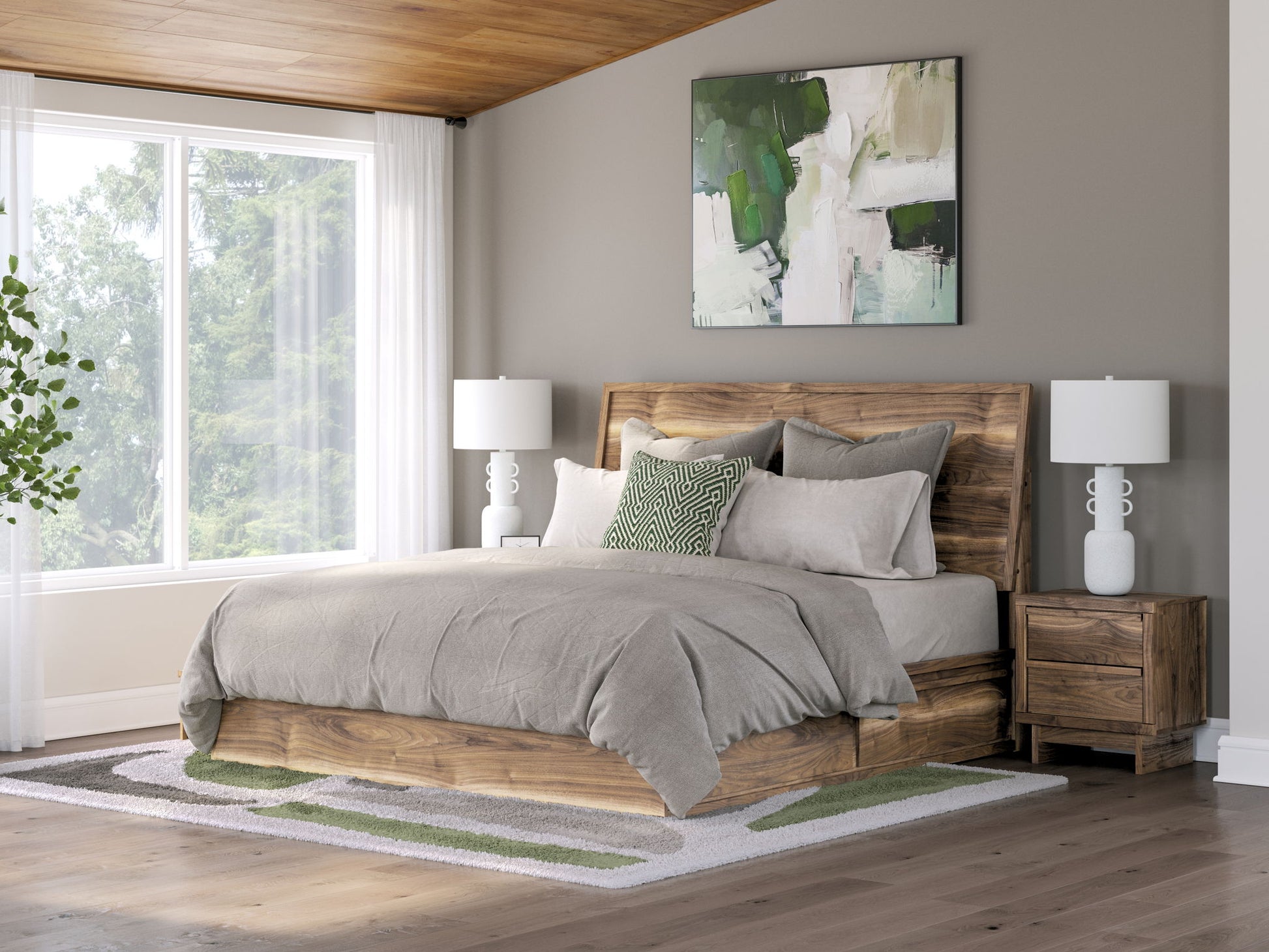 Chirason - Panel Bed With Storage - Hornell Furniture Outlet