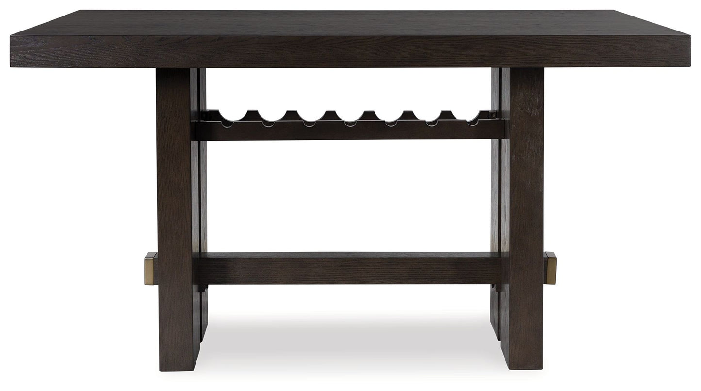 Burkhaus - Rectangular Counter Table Set - Hornell Furniture Outlet
